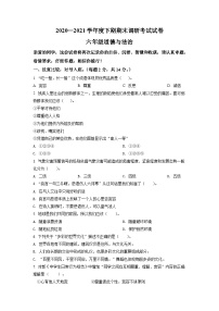 【小升初真题卷】2020-2021学年河南省信阳市罗山县部编版六年级下册期末调研考试道德与法治试卷（原卷版+解析版）