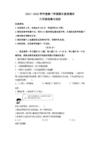 【小升初真题卷】2021-2022学年陕西省咸阳市兴平市部编版六年级下册期末素质测评道德与法治试卷（原卷版+解析版）