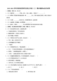 河南省信阳市息县2023-2024学年五年级上学期期末道德与法治试卷