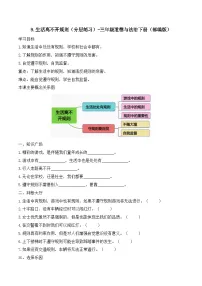 小学统编版（2024）生活离不开规则同步训练题
