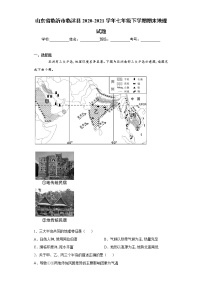 山东省临沂市临沭县2020-2021学年七年级下学期期末地理试题（word版 含答案）