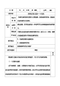 2021学年第三节 巴西教学设计