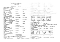 人教版地理八年级下册-期中考试试题