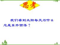 地理七年级上册第一章  地球和地图第二节 地球的运动背景图课件ppt