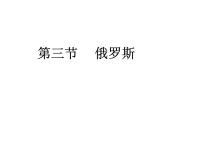 2021学年第三节 俄罗斯教课ppt课件