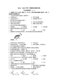 河南省新乡市卫辉市2021-2022学年七年级下学期期末地理试题(无答案)