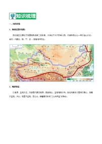 专题10 西北地区的自然特征与农业 【知识梳理】-八年级地理下学期期末专项复习（人教版）