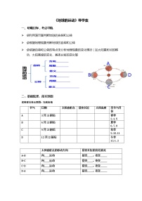 初中地理人教版 (新课标)七年级上册第二节 地球的运动导学案