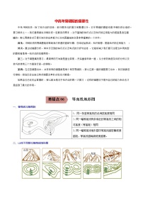 备战中考地理易错题精编  易错点06 等高线地形图的判读 （解析版）