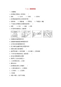 地理七年级下册第四节 欧洲西部综合训练题