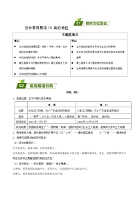 易错点15 南方地区——2023年会考初中地理易错点+重难点专练学案