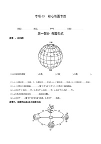 【期中真题】（人教版）2023-2024学年七年级地理上学期 期中真题汇编-专项突破 专项03 核心地图专练-试卷.zip