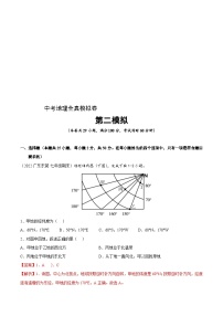 中考地理全真模拟卷二（含解析）