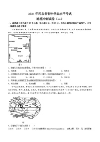 07，2024年河北省邢台市信都区中考二模地理试题(无答案)