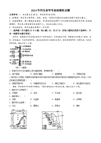 2024年河北省邯郸市第十一中学中考三模地理试题(无答案)