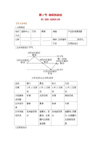 人教版（2024）七年级上册第二节 地球的运动第2课时同步达标检测题