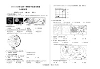 甘肃省武威市凉州区2024-2025学年七年级上学期期中质量检测地理试卷