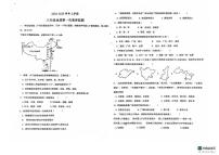 山东省德州市宁津县第四实验中学2024-2025学年八年级上学期10月月考地理试题