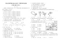 甘肃省平凉七中教育集团2024--2025学年八年级上学期期中地理试卷