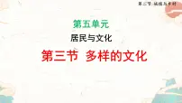 人教版（2024）七年级上册(2024)第三节 多样的文化教学ppt课件