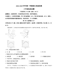 山东省青岛市城阳区2024-2025学年八年级上学期期末地理试题