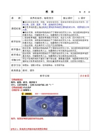 2025年地理中考复习教案-世界的地形、海陆变迁 -2025年中考地理一轮复习知识清单（全国通用）