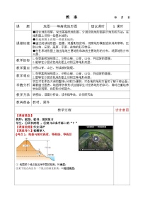 2025年地理中考复习教案-等高线地形图 -2025年中考地理一轮复习知识清单（全国通用）