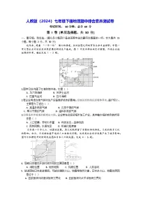 人教版（2024）七年级下册地理期中综合素养测试卷（含答案解析）