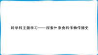 初中地理人教版（2024）七年级上册(2024)【跨学科主题学习】探索外来食料作物传播史示范课ppt课件