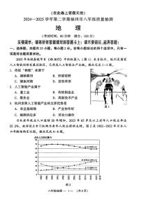2025年福建省福州市中考二模地理试题（中考模拟）