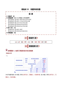 备战2025年中考地理易错题(全国通用)易错点03地图与地形图(3大易错2大易混陷阱)(学生版+解析)特训