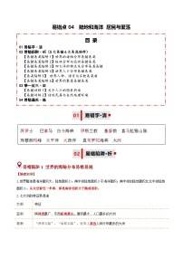 备战2025年中考地理易错题(全国通用)易错点04陆地和海洋居民与聚落(5大易错6大易混陷阱)(学生版+解析)特训