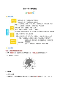 2024-2025学年七年级地理下学期第十一章 极地地区（考点清单）（背记版）