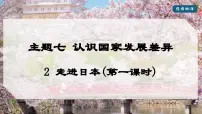 初中地理晋教版（2024）七年级下册（2024）2 走近日本课文课件ppt