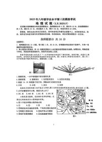 2025年山东省济南市历下区中考三模地理试题（中考模拟）