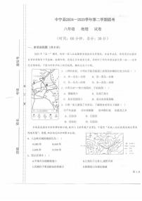 2025年宁夏中卫市中宁县中考模拟地理试题（中考模拟）