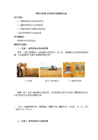 初中湘教版（2024）探究与实践 科学技术与我们的生活导学案