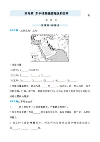 初中地理鲁教版（五四学制）（2024）六年级下册（2024）第九章 东半球其他的地区和国家第一节 西亚优质学案