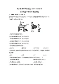 贵州省贵阳市花溪区2024-2025学年七年级上学期期中地理地理试题（学生版）