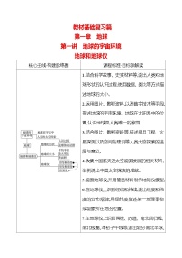 第一章 第一讲　地球的宇宙环境　地球和地球仪 - 学生版2025年中考地理一轮考点探究人教版练习