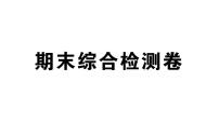 初中地理新湘教版八年级下册期末综合检测卷 作业课件（2026春）（放映显示答案）