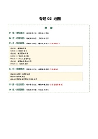 专题02 地图（4大知识点+3大技法+6大易错点，知识清单）（全国通用）2026年中考地理一轮复习讲练测