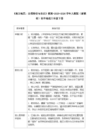 人教版（2024）八年级下册（2024）第一节 自然特征与农业教案