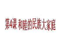 商务星球版八年级上册第三节 多民族的大家庭教课内容课件ppt