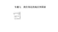 2021年春人教版地理中考复习 专题7 我们邻近的地区和国家 日本课件