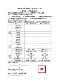 湘教版八年级地理下册 素材 知识点汇总