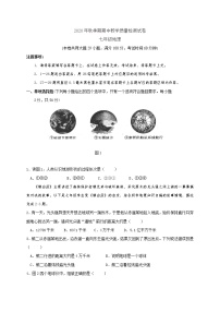 广西玉林市容县2020-2021学年七年级上学期期中教学质量检测地理试题（word版 含答案）