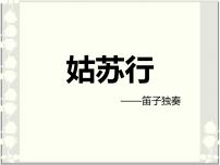 人教版七年级下册第四单元 神州音韵（二）欣赏 姑苏行教案配套ppt课件