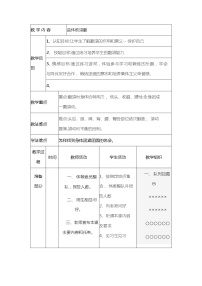 初中体育人教版七年级全一册第七章 体操教案