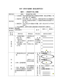 2020-2021学年第四章 篮球教案设计